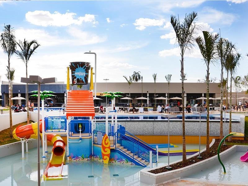 Solar Das Aguas Park Resort - Proximo Ao Thermas Dos Laranjais Olimpia Luaran gambar