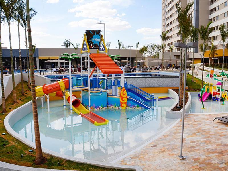 Solar Das Aguas Park Resort - Proximo Ao Thermas Dos Laranjais Olimpia Luaran gambar